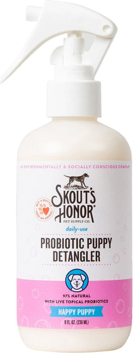 Photo of Skout's Honor-Skout's Honor Probiotic Daily Use Detangler Spray-Happy Puppy-8 oz-from Pet Wish Pros