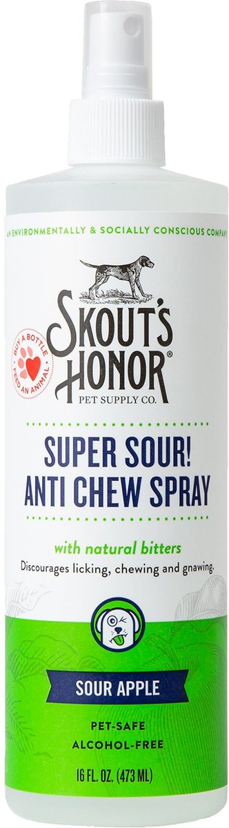 Photo of Skout's Honor-Skout's Honor Super Sour! Anti Chew Spray-16 oz-from Pet Wish Pros