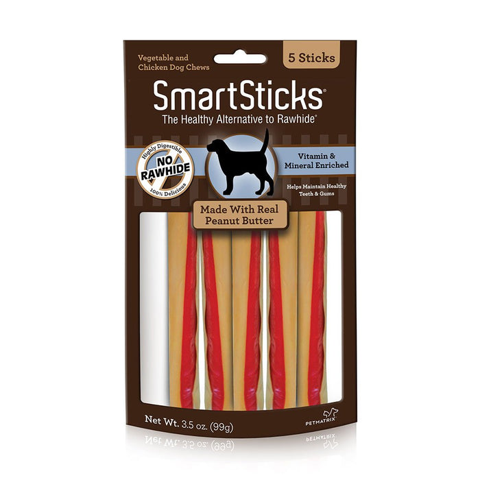 Photo of Smartbones-SmartBones Rawhide-Free Dog Treats-Peanut Butter-5 count-from Pet Wish Pros