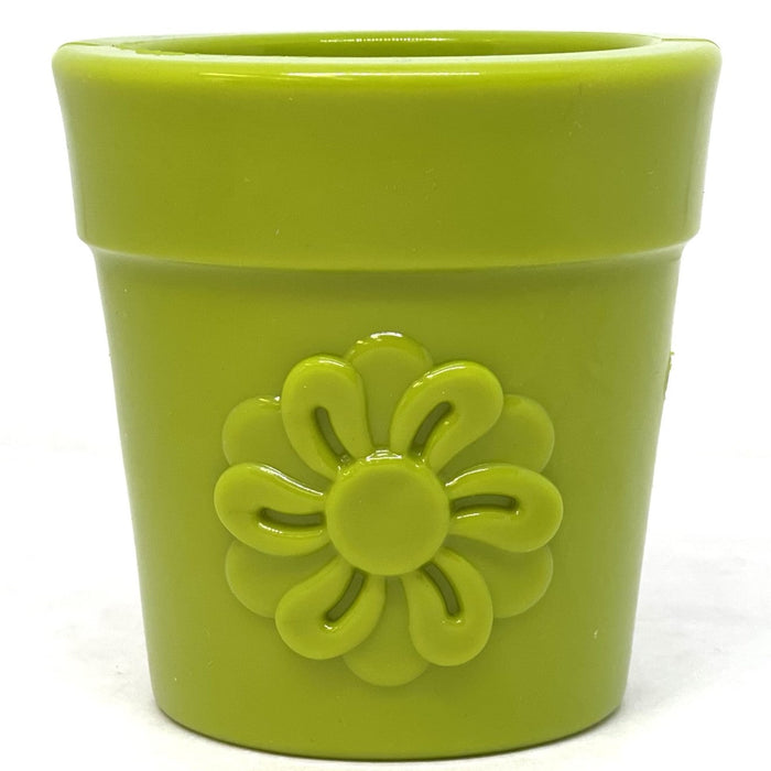 Photo of SodaPup-SodaPup Durable PUP-X Flower Pot Treat Dispenser & Enrichment Toy-Green-Large-from Pet Wish Pros