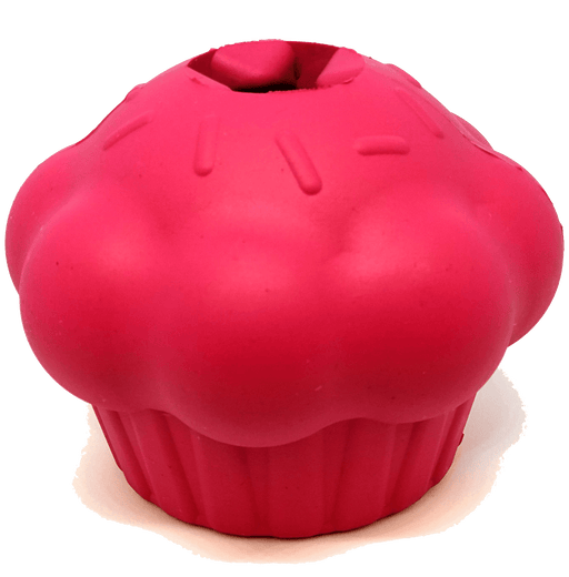 Photo of SodaPup-SodaPup Durable Rubber Cupcake Chew Toy & Treat Dispenser-Pink-Large-from Pet Wish Pros