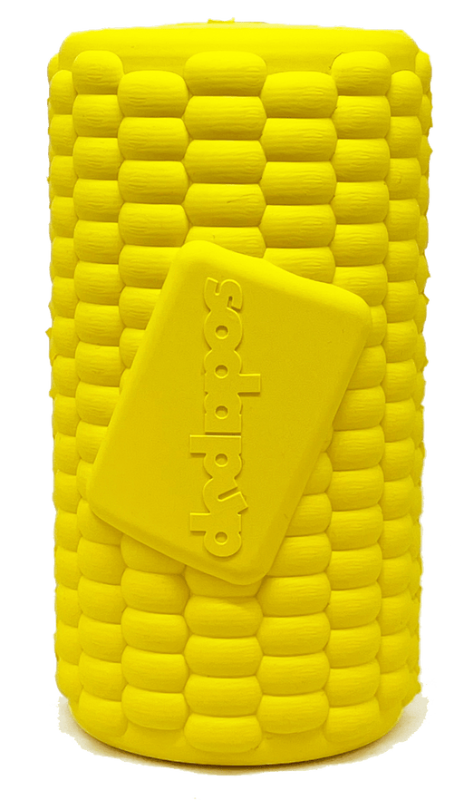 Photo of SodaPup-SodaPup Durable Rubber Treat Dispenser-Corn on the Cob-Large-from Pet Wish Pros