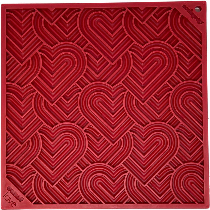 Photo of SodaPup-SodaPup Hearts "Love" Lick Mat-Red-Large-from Pet Wish Pros