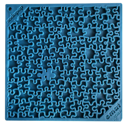 Photo of SodaPup-SodaPup Jigsaw Enrichment Lick Mat-Blue-from Pet Wish Pros