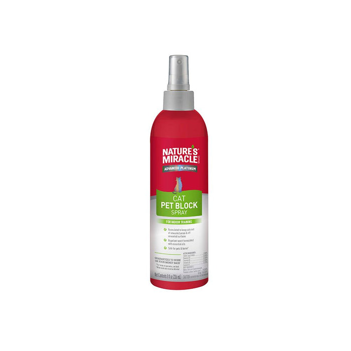 Photo of Spectrum Brands - Eight In One-Nature’s Miracle Advanced Platinum Cat Pet Block Spray-8 oz-from Pet Wish Pros