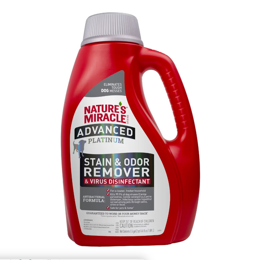 Photo of Spectrum Brands - Eight In One-Nature's Miracle Advanced Platinum Stain & Odor Remover for Dogs-64 oz-from Pet Wish Pros
