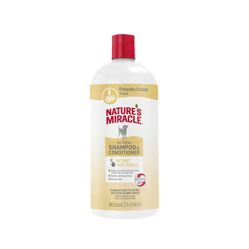 Photo of Spectrum Brands - Eight In One-Nature’s Miracle Supreme Odor Control Oatmeal Dog Shampoo & Conditioner-32 oz-from Pet Wish Pros