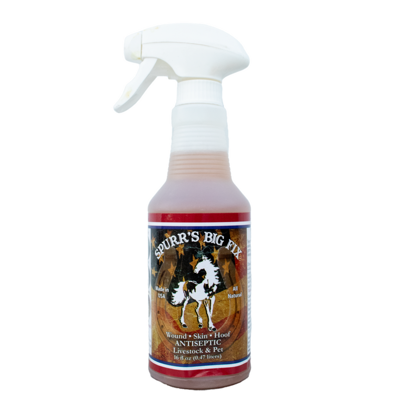 Photo of Spurr's Big Fix-Spurr's Big Fix Wound, Skin, & Hoof Antiseptic Spray-16 oz-from Pet Wish Pros