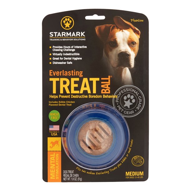 Photo of Starmark-Starmark Everlasting Treat Ball with Dental Ridges-Medium-from Pet Wish Pros