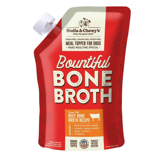 Photo of Stella & Chewy's-Stella & Chewy's Bountiful Bone Broth Meal Topper for Dogs-(16 oz) [6 count]-Grass-Fed Beef-from Pet Wish Pros