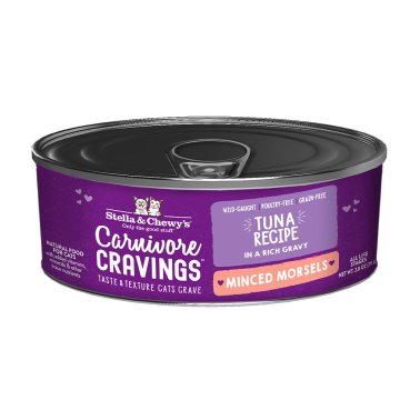 Photo of Stella & Chewy's-Stella & Chewy's Carnivore Cravings Minced Morsels Canned Cat Food-Tuna-(2.8 oz) [24 count]-from Pet Wish Pros