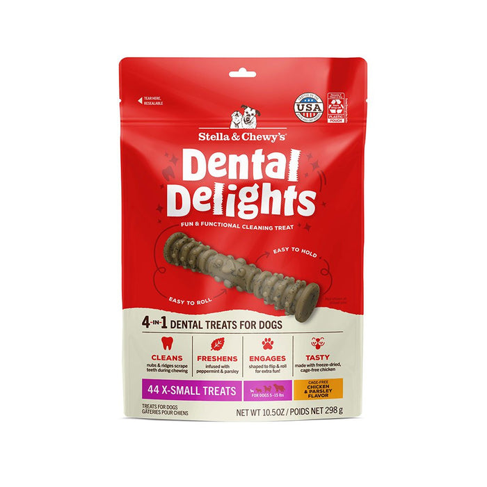 Photo of Stella & Chewy's-Stella & Chewy's Dental Delights Dog Chew-X-Small-44 count-from Pet Wish Pros