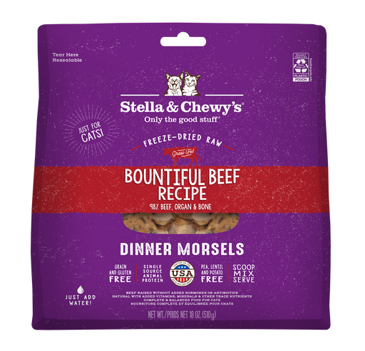 Photo of Stella & Chewy's-Stella & Chewy's Freeze-Dried Dinner Morsels Cat Food-Bountiful Beef-18 oz-from Pet Wish Pros