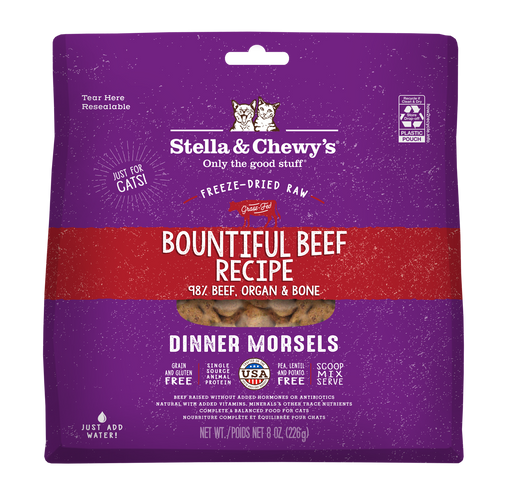 Photo of Stella & Chewy's-Stella & Chewy's Freeze-Dried Dinner Morsels Cat Food-Bountiful Beef-8 oz-from Pet Wish Pros