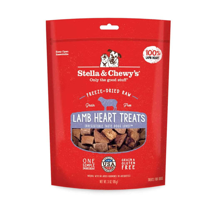 Photo of Stella & Chewy's-Stella & Chewy's Freeze-Dried Raw Dog Treats-3 oz-Lamb Heart-from Pet Wish Pros