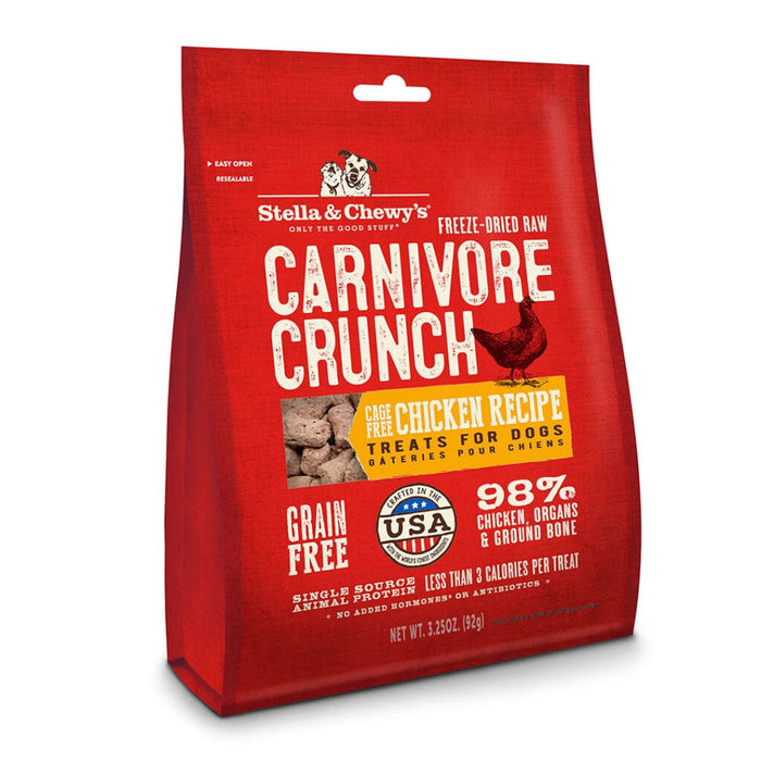 Photo of Stella & Chewy's-Stella & Chewy's Freeze-Dried Raw Grain Free Carnivore Crunch Dog Treats-3.25 oz-Chicken Recipe-from Pet Wish Pros