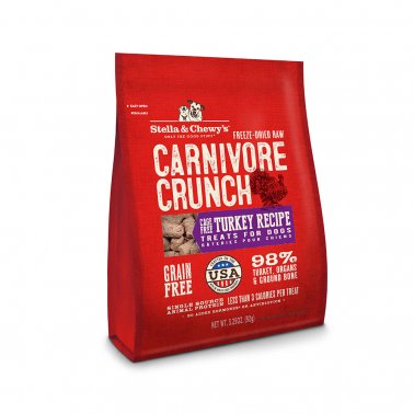 Photo of Stella & Chewy's-Stella & Chewy's Freeze-Dried Raw Grain Free Carnivore Crunch Dog Treats-3.25 oz-Turkey Recipe-from Pet Wish Pros