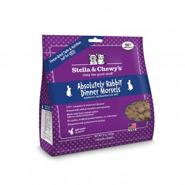 Photo of Stella & Chewy's-Stella & Chewy's Freeze-Dried Raw Grain Free Dinner Morsels Cat Food-Absolutely Rabbit-9 oz-from Pet Wish Pros