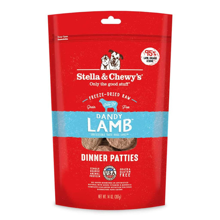 Photo of Stella & Chewy's-Stella & Chewy's Freeze-Dried Raw Grain Free Dinner Patties Dog Food-14 oz-Dandy Lamb-from Pet Wish Pros