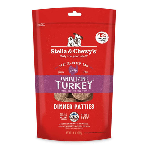 Photo of Stella & Chewy's-Stella & Chewy's Freeze-Dried Raw Grain Free Dinner Patties Dog Food-14 oz-Tantalizing Turkey-from Pet Wish Pros