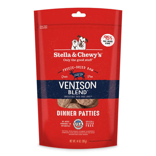 Photo of Stella & Chewy's-Stella & Chewy's Freeze-Dried Raw Grain Free Dinner Patties Dog Food-14 oz-Venison Blend-from Pet Wish Pros