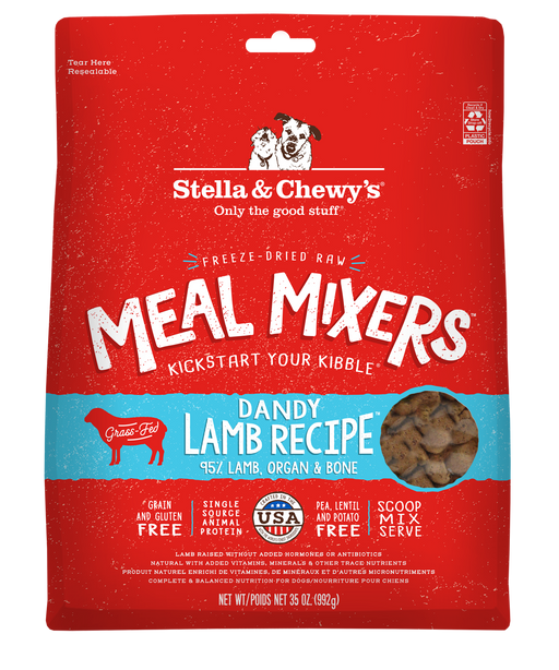 Photo of Stella & Chewy's-Stella & Chewy's Freeze-Dried Raw Grain Free Meal Mixers Dog Food-35 oz-Dandy Lamb-from Pet Wish Pros