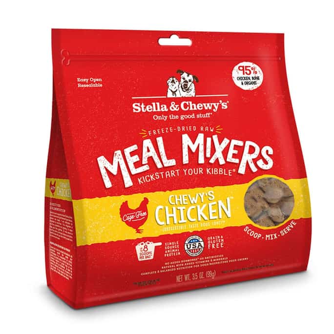 Photo of Stella & Chewy's-Stella & Chewy's Freeze-Dried Raw Grain Free Meal Mixers Dog Food-3.5 oz-Chewy's Chicken-from Pet Wish Pros