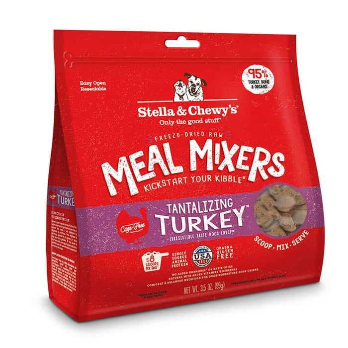 Photo of Stella & Chewy's-Stella & Chewy's Freeze-Dried Raw Grain Free Meal Mixers Dog Food-3.5 oz-Tantalizing Turkey-from Pet Wish Pros