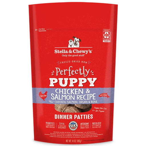 Photo of Stella & Chewy's-Stella & Chewy's Freeze-Dried Raw Grain Free Perfectly Puppy Dinner Patties Dog Food-14 oz-Chicken & Salmon-from Pet Wish Pros