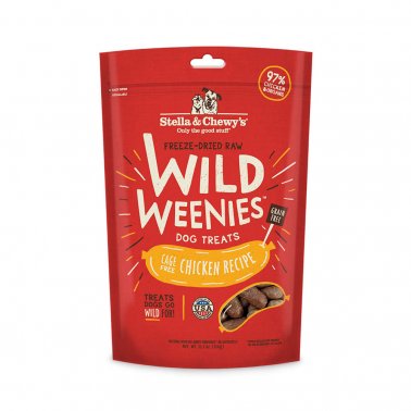 Photo of Stella & Chewy's-Stella & Chewy's Freeze-Dried Raw Wild Weenies Grain Free Dog Treats-11.5 oz-Cage-Free Chicken-from Pet Wish Pros