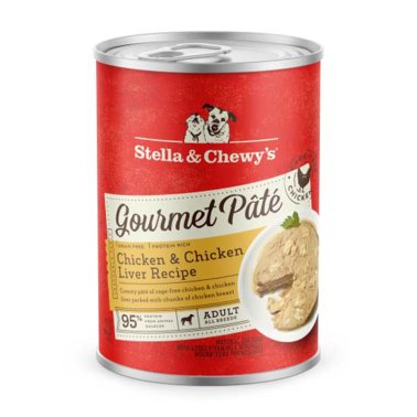 Photo of Stella & Chewy's-Stella & Chewy's Gourmet Pate Canned Dog Food-Chicken & Chicken Liver-(12.5 oz) [12 count]-from Pet Wish Pros