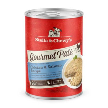 Photo of Stella & Chewy's-Stella & Chewy's Gourmet Pate Canned Dog Food-Chicken & Salmon-(12.5 oz) [12 count]-from Pet Wish Pros