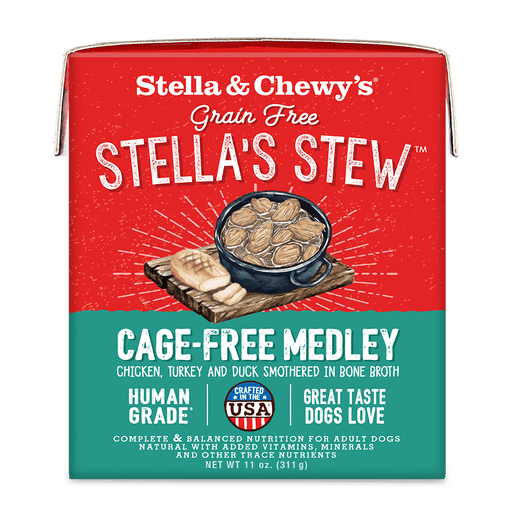 Photo of Stella & Chewy's-Stella & Chewy's Grain Free Cage-Free Dog Food-(11 oz) [12 count]-Medley Stew-from Pet Wish Pros