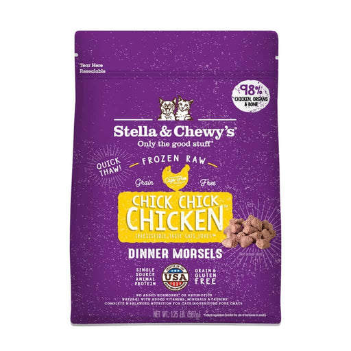 Photo of Stella & Chewy's-Stella & Chewy's Grain Free Freeze-Dried Raw Dinner Morsels Cat Food-3.5 oz-Chick, Chick Chicken-from Pet Wish Pros