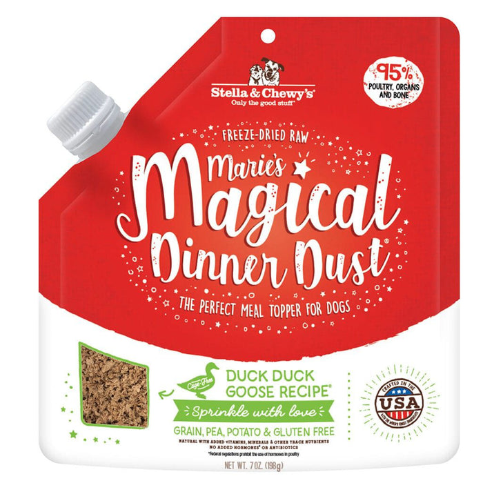 Photo of Stella & Chewy's-Stella & Chewy's Grain Free Freeze-Dried Raw Marie's Magical Dinner Dust Dog Food-7 oz-Duck Duck Goose Recipe-from Pet Wish Pros