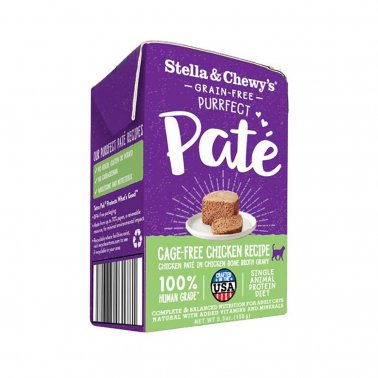 Photo of Stella & Chewy's-Stella & Chewy's Grain Free Purrfect Pate Cat Food-(5.5 oz) [12 count]-Cage-Free Chicken-from Pet Wish Pros