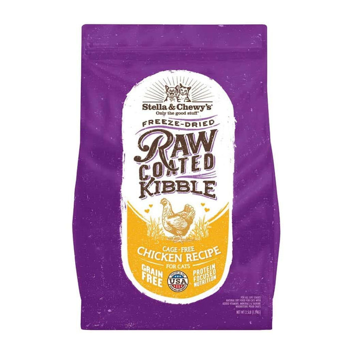 Photo of Stella & Chewy's-Stella & Chewy's Grain Free Raw Blend Kibble Cat Food-2.5 lb-Cage Free Chicken Recipe-from Pet Wish Pros