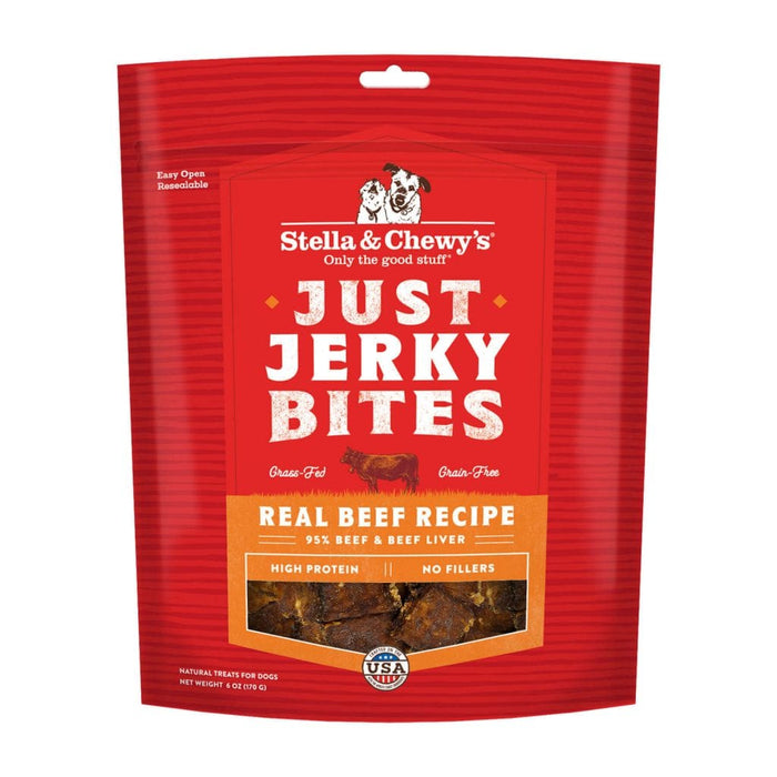 Photo of Stella & Chewy's-Stella & Chewy's Just Jerky Bites-6 oz-Real Beef Recipe-from Pet Wish Pros