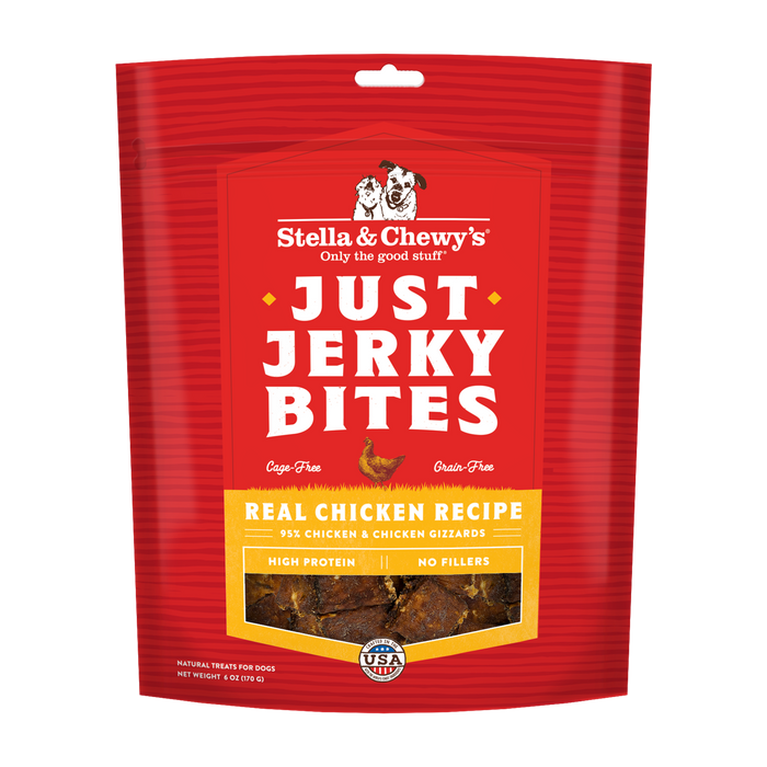 Photo of Stella & Chewy's-Stella & Chewy's Just Jerky Bites-6 oz-Real Chicken Recipe-from Pet Wish Pros