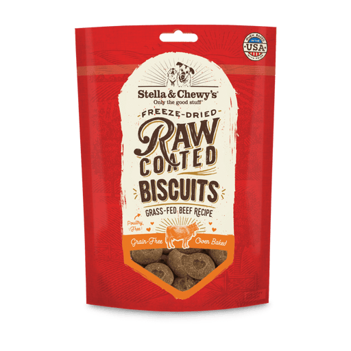 Photo of Stella & Chewy's-Stella & Chewy's Raw Coated Grain Free Grass-Fed Recipe Dog Biscuits-9 oz-Beef-from Pet Wish Pros