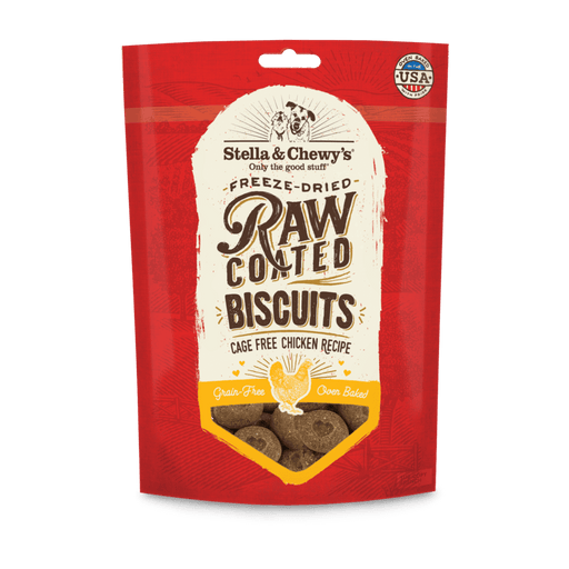 Photo of Stella & Chewy's-Stella & Chewy's Raw Coated Grain Free Grass-Fed Recipe Dog Biscuits-9 oz-Chicken-from Pet Wish Pros