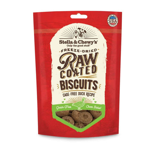 Photo of Stella & Chewy's-Stella & Chewy's Raw Coated Grain Free Grass-Fed Recipe Dog Biscuits-9 oz-Duck-from Pet Wish Pros