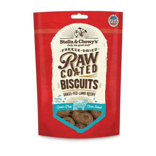 Photo of Stella & Chewy's-Stella & Chewy's Raw Coated Grain Free Grass-Fed Recipe Dog Biscuits-9 oz-Lamb-from Pet Wish Pros