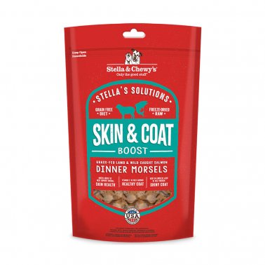 Photo of Stella & Chewy's-Stella & Chewy's Solutions Freeze-Dried Dinner Morsels for Dogs-13 oz-Skin & Coat Boost-from Pet Wish Pros