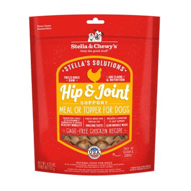 Photo of Stella & Chewy's-Stella & Chewy's Solutions Freeze-Dried Hip & Joint Support for Dogs-Cage-Free Chicken-4.25 oz-from Pet Wish Pros