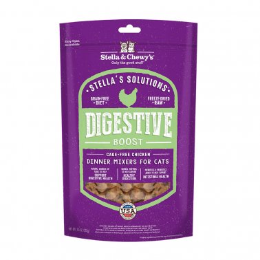 Photo of Stella & Chewy's-Stella & Chewy's Solutions Freeze-Dried Morsels with Digestive Boost for Cats-Chicken Dinner-7.5 oz-from Pet Wish Pros