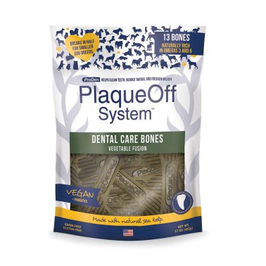 Photo of Stratford-ProDen PlaqueOff Dental Care Bones-Veggie Fusion-13 count-from Pet Wish Pros