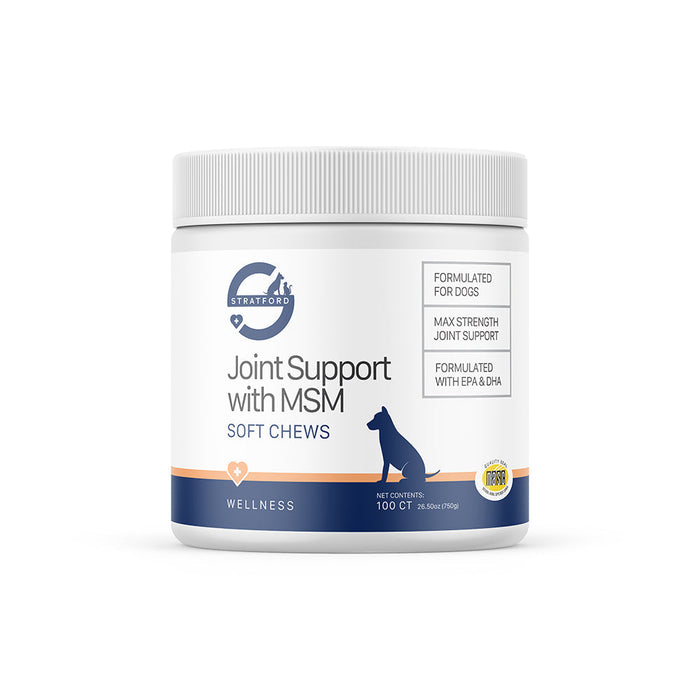 Photo of Stratford-Stratford EZ-CHEW Max Strength Joint Support with MSM Soft Chews for Dogs-from Pet Wish Pros