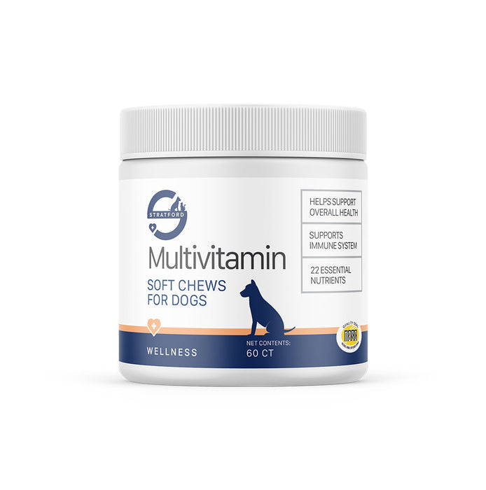 Photo of Stratford-Stratford EZ-CHEW Multi-Vitamin Soft Chews for Dogs-60 count-from Pet Wish Pros