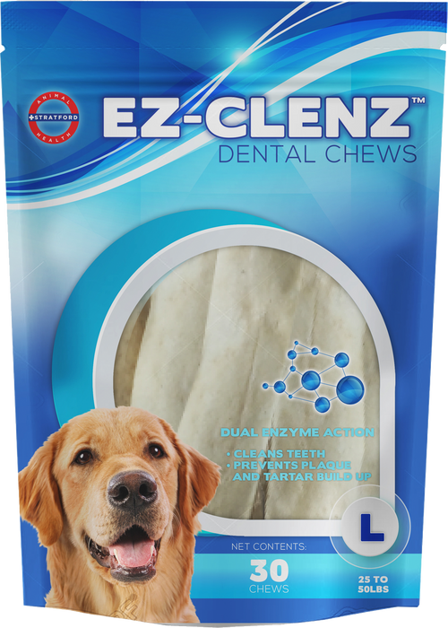 Photo of Stratford-Stratford EZ-CLENZ Dental Chews for Dogs-Large-30 count-from Pet Wish Pros